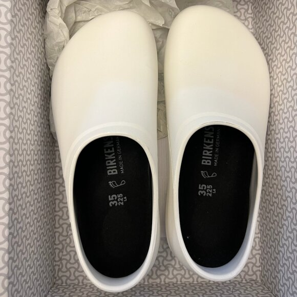 Birkenstock Shoes - Profi Birki 2.0 Polyurethane Clogs (White) - NEW